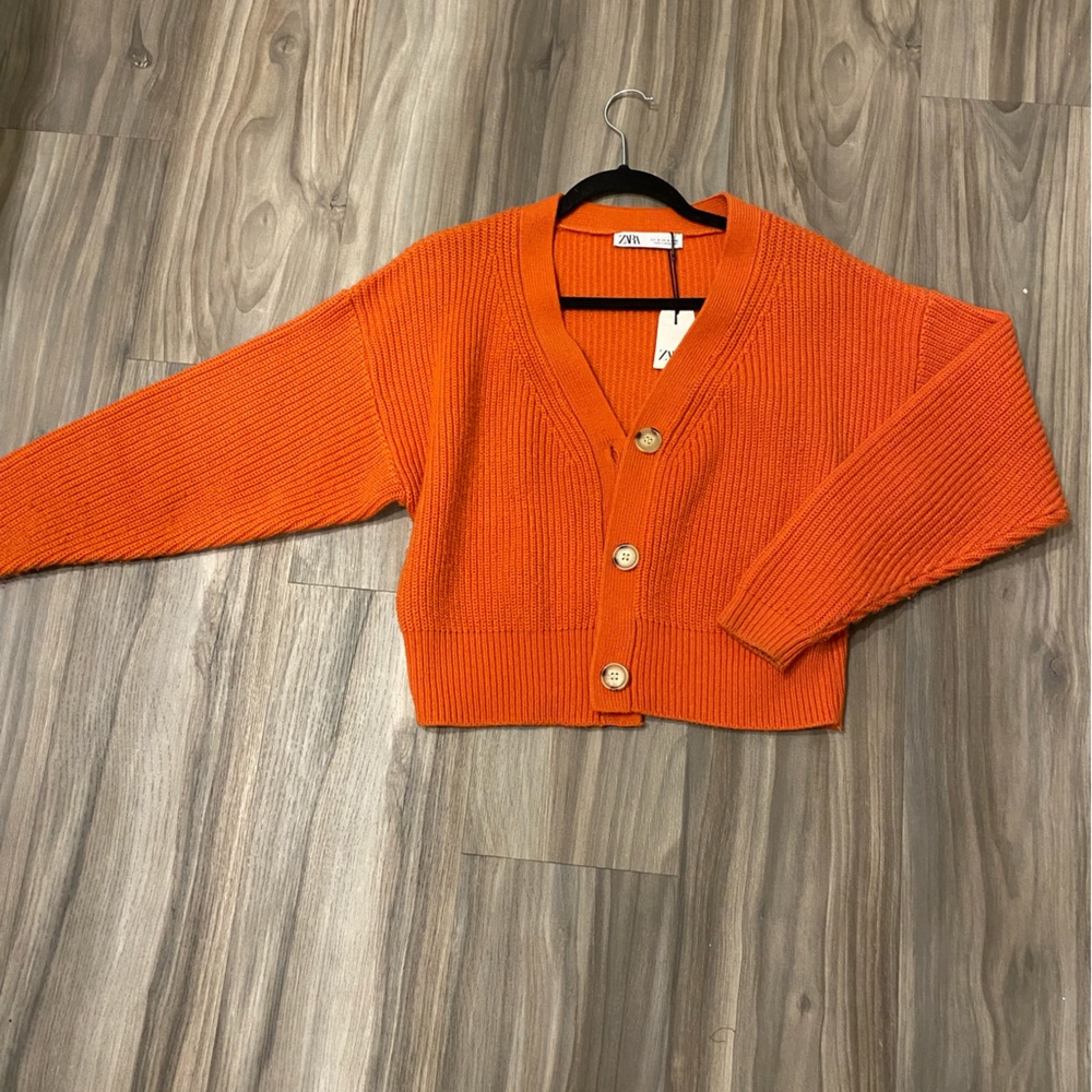 Knit cropped Cardigan